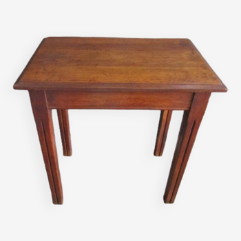 Old oak side table