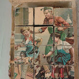 19th wood cubes game