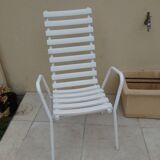 Vintage garden armchair year 70s Sauvagnat Aurillac