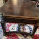 Middle table, to write in blackened and gilded wood, Napoleon III period