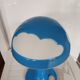 IKEA SKOJIG blue vintage lamp – Space Age design / 2000s
