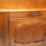 Louis XV oak and cherry wood sideboard