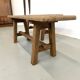Pair of small solid oak benches - 1950s
