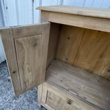 Solid oak storage unit – Contemporary country style