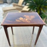 Elegant small flying table signed Émile Gallé Art Nouveau period (1846-1904)