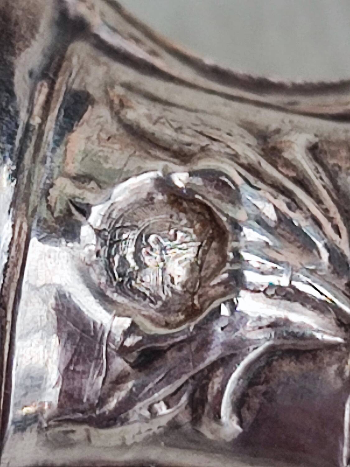 Sterling silver and ivorine salad servers
