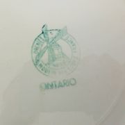 4 dessert plates from Moulin des Loups Orchies Ontario