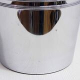 Stainless steel champagne bucket, France 1980