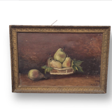 Oil on canvas still life ASD 1906