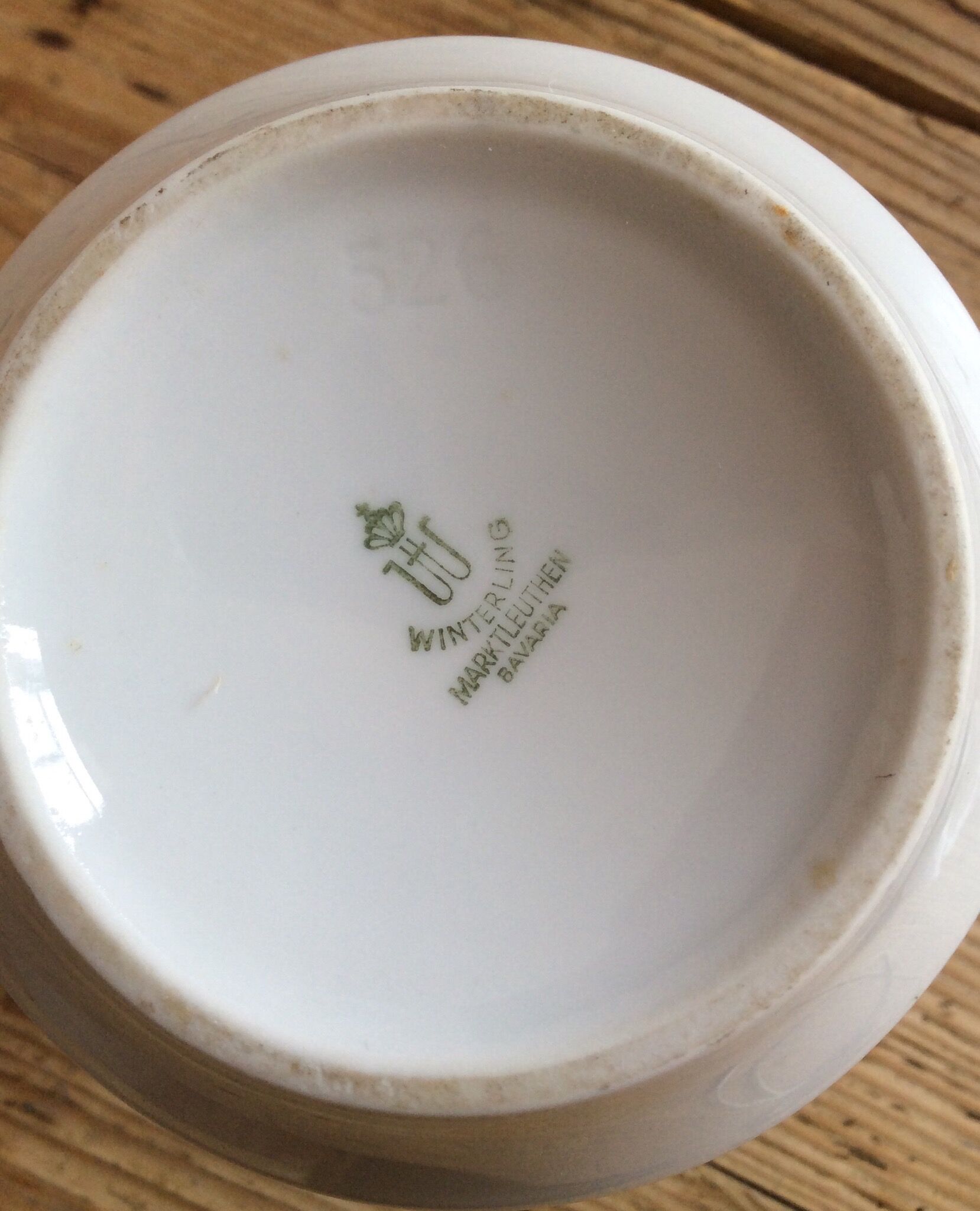 Bavaria porcelain vase, 1960s