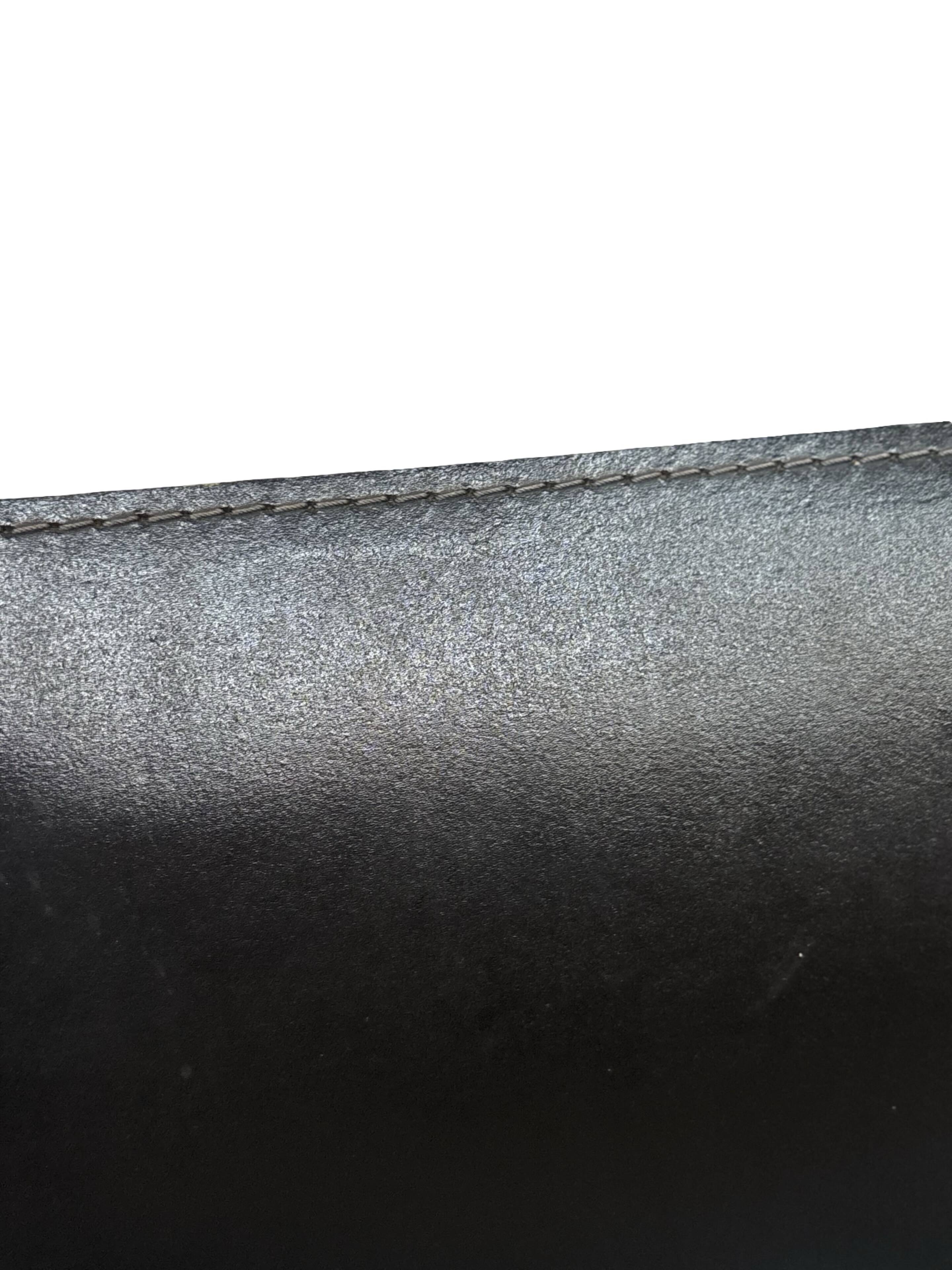 Vintage Breuer style leather chair B32/34 Italian Design in black
