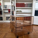 Smoked Plexiglas coffee table