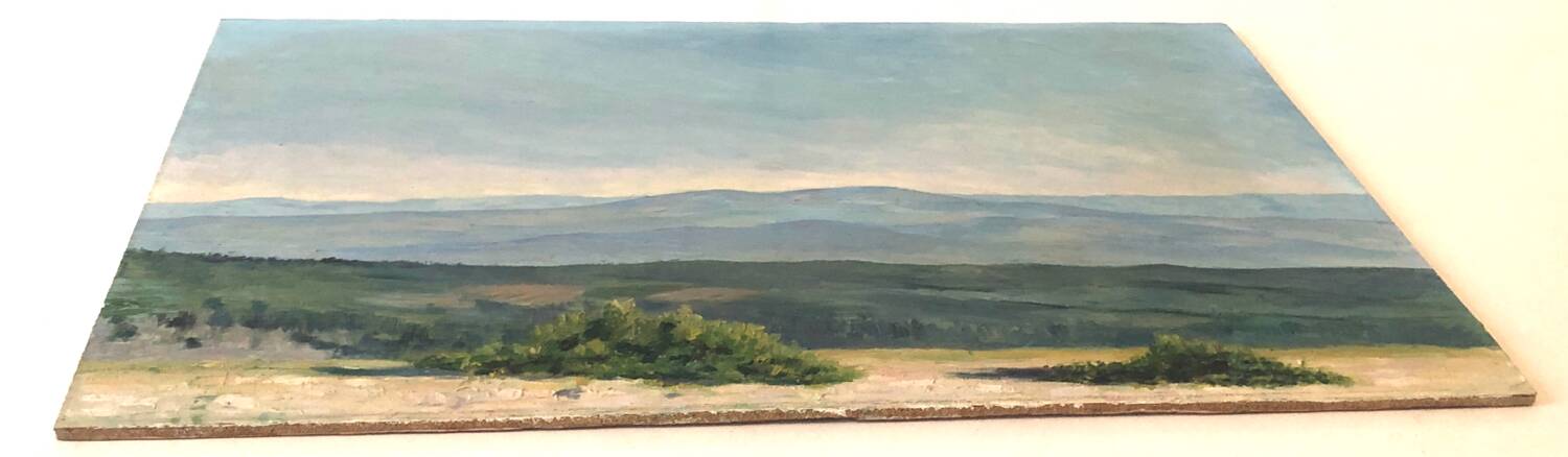 Landscape oil painting