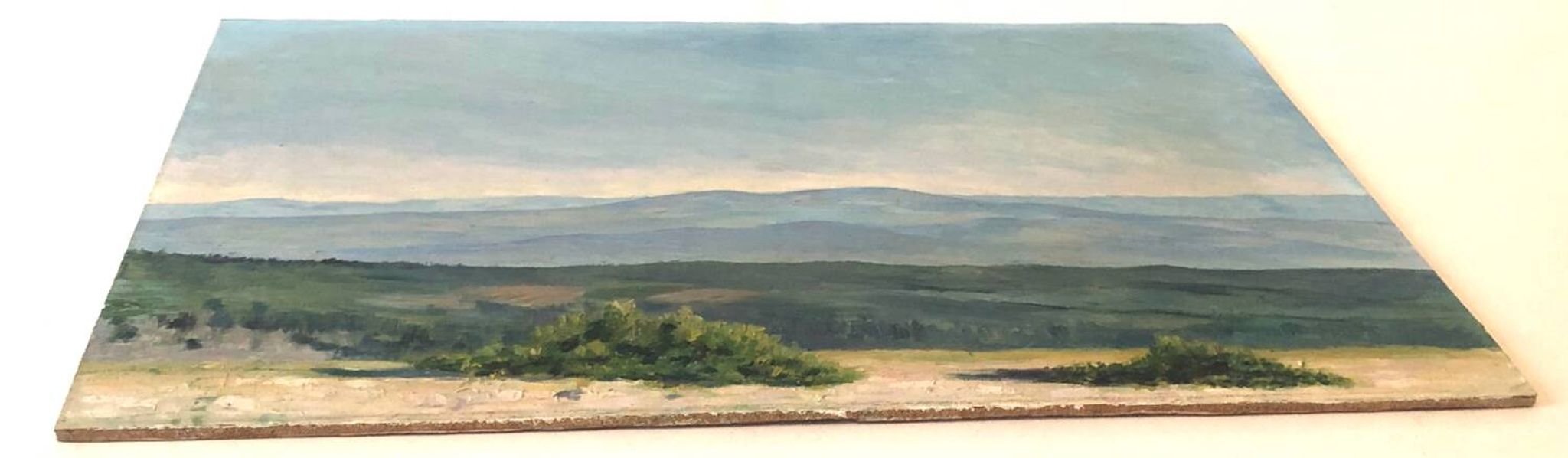 Tableau huile paysage