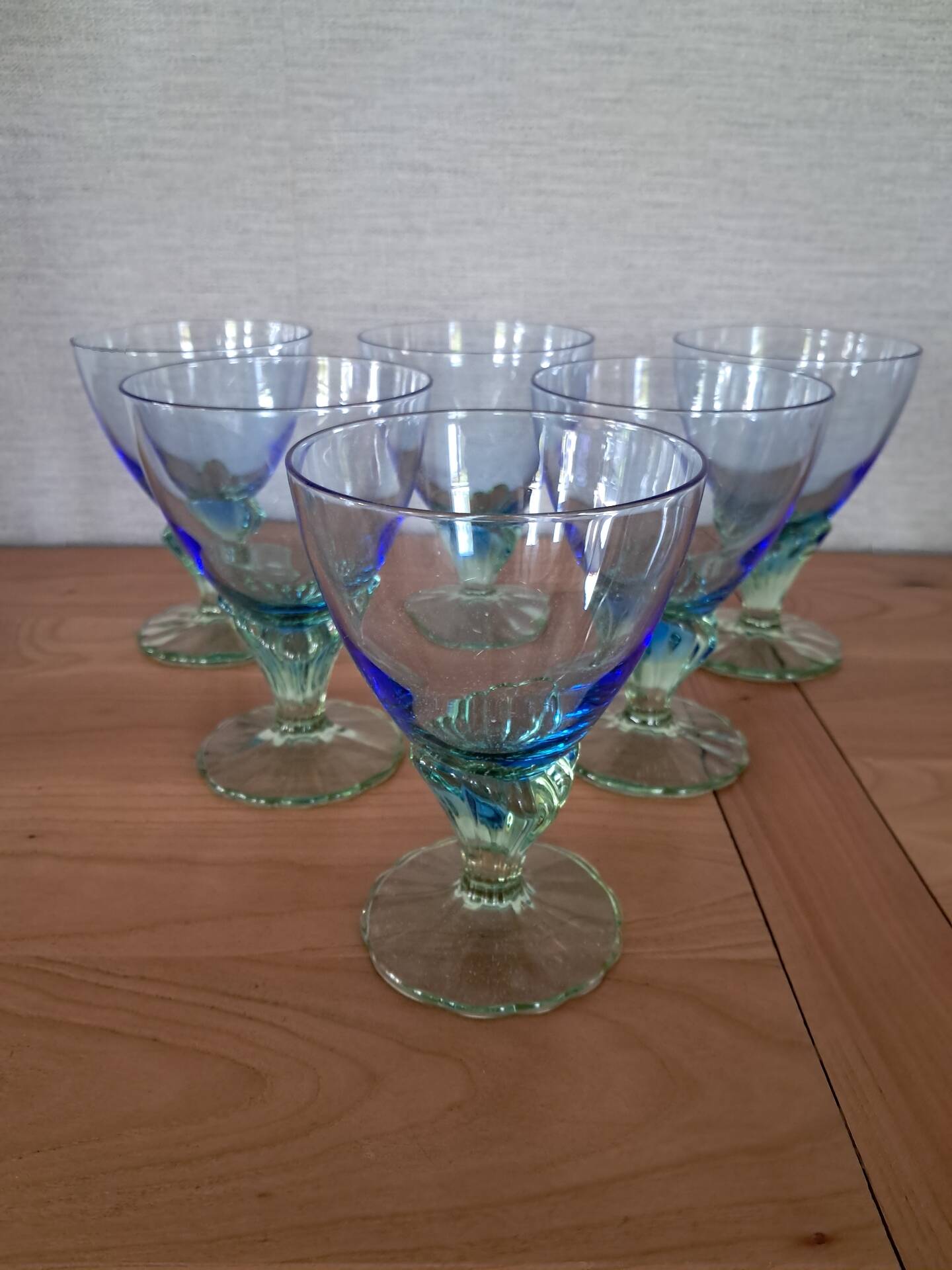 6 glasses or dessert bowls Bormioli Rocco Bahia with original box