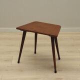 Tabouret en teck, design danois, années 1970, production: Danemark