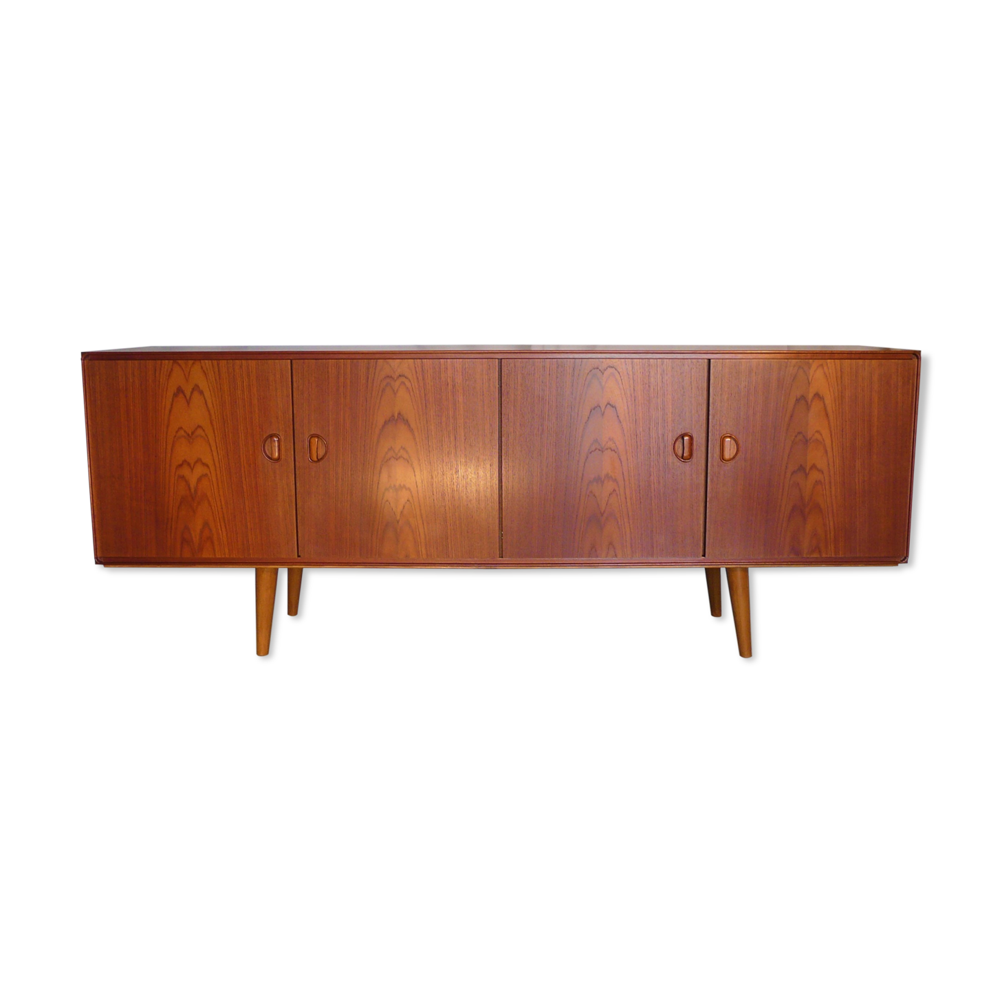 Scandinavian teak enfilade 60s