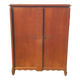 Old wood and brass cabinet