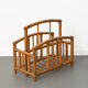 Bamboo rattan magazine door