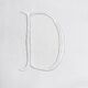 M and D monogram embroidered sheet