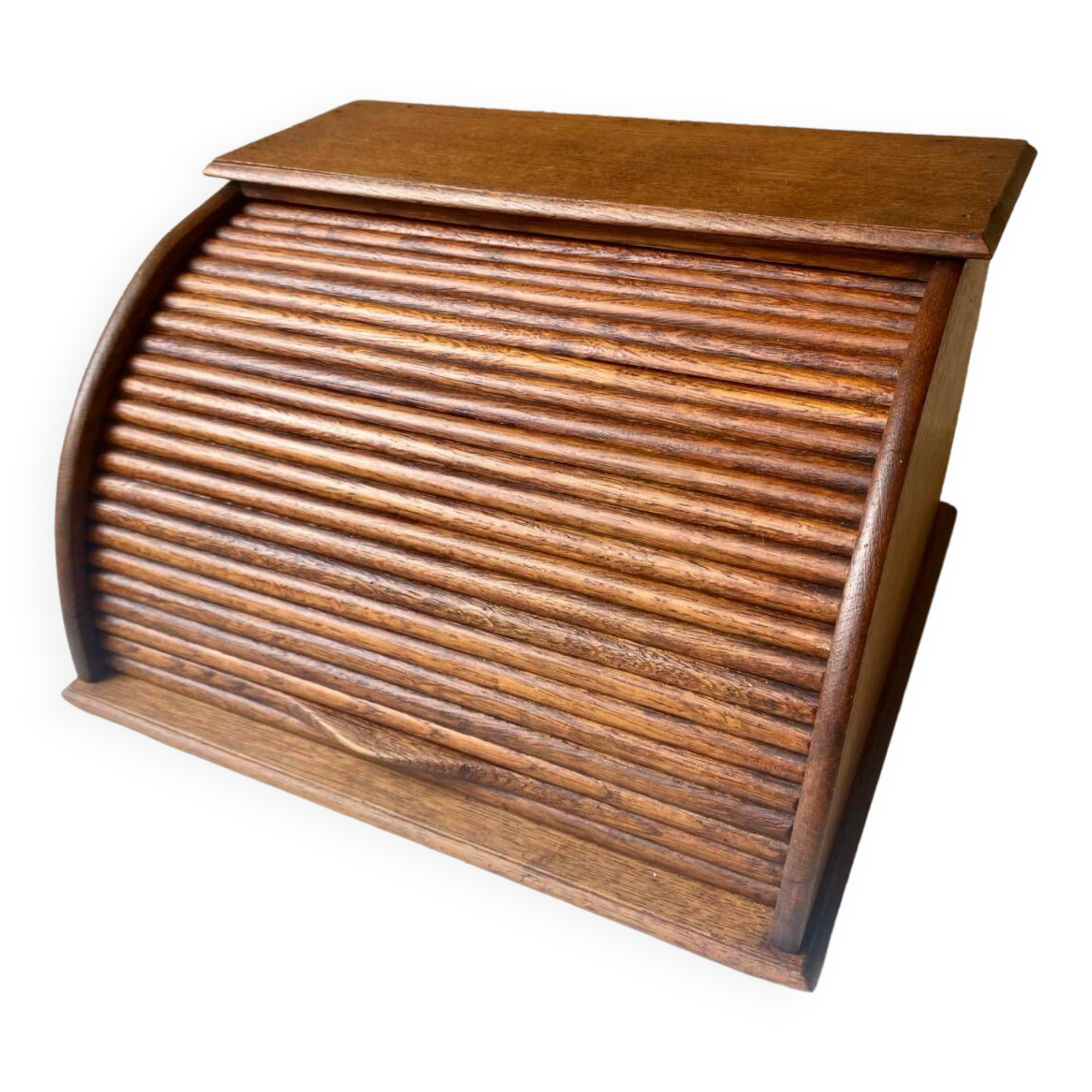 Office storage with plain curtains France JM Paillard vintage design bauhaus art deco 1900