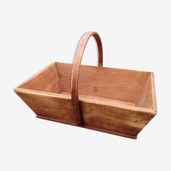 Panier de vendange en bois