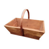 Wooden harvest basket