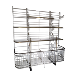 Bakery in 1900 wrought iron shelf