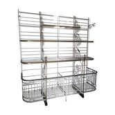 Bakery in 1900 wrought iron shelf