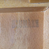 Baumann - Children's bistro chair . Light wood, vintage French