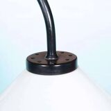 1970s minimalist floor lamp, adjustable reading lamp