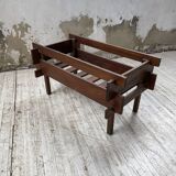 Small modernist oak planter from the 1950s