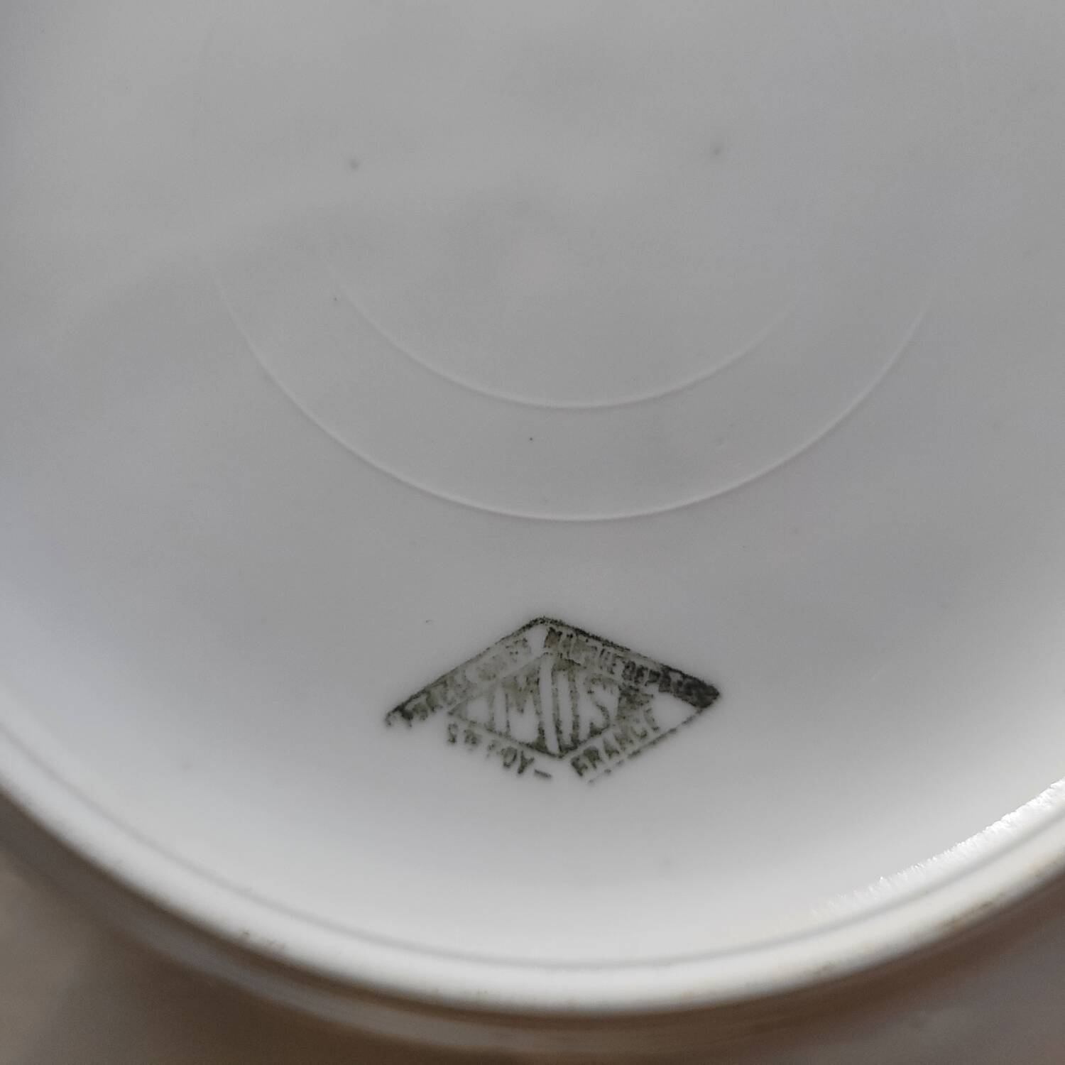 10 Sarreguemines dessert plates