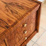 Walnut art deco sideboard