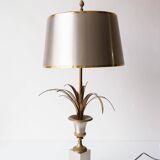 Large "Roseaux" table lamp by Maison Charles