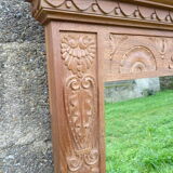 Sculpted mirror 130 x 117 cm