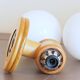 2 vintage wooden wall lights ALLIBERT model CYPRIA