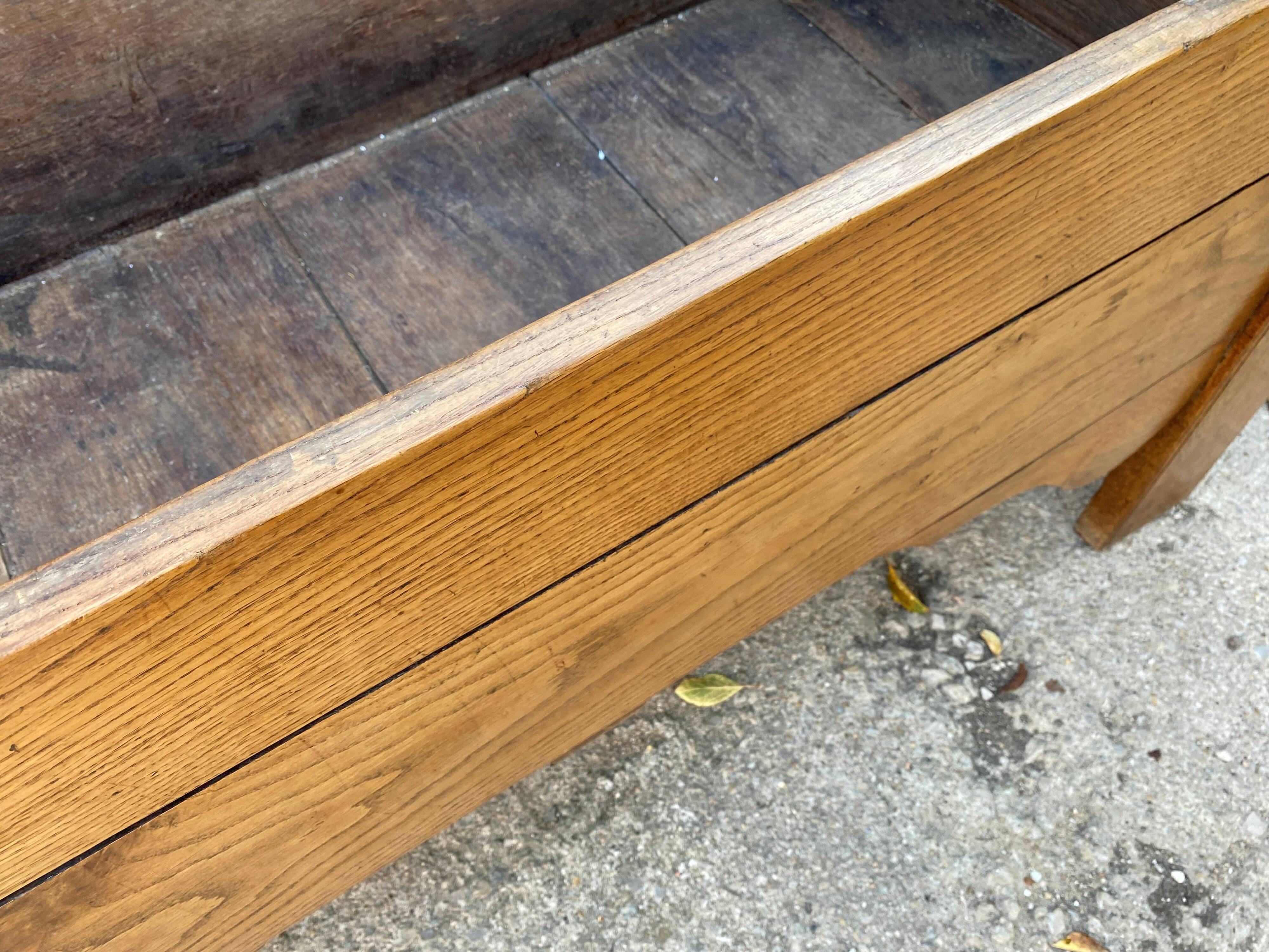 Antique 19th century solid oak hut