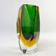 Vintage Italian Sommerso Glass Vase, Murano, 1970s