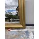 Miroir 19ème bois et stuc doré