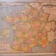 School Vidal-Lablache n ° 4 France departments map