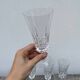 6 flûtes à champagne en cristal