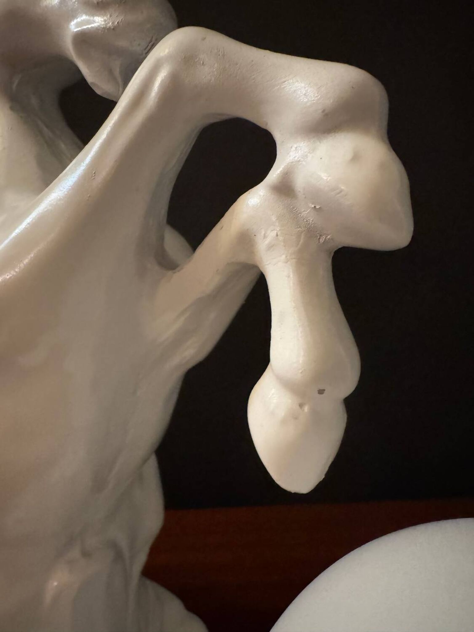 White horse lamp from the 1970s.
