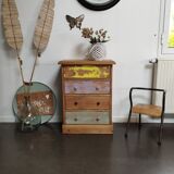 Small bohemian chest of drawers