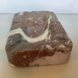 Empty marble ashtray pocket