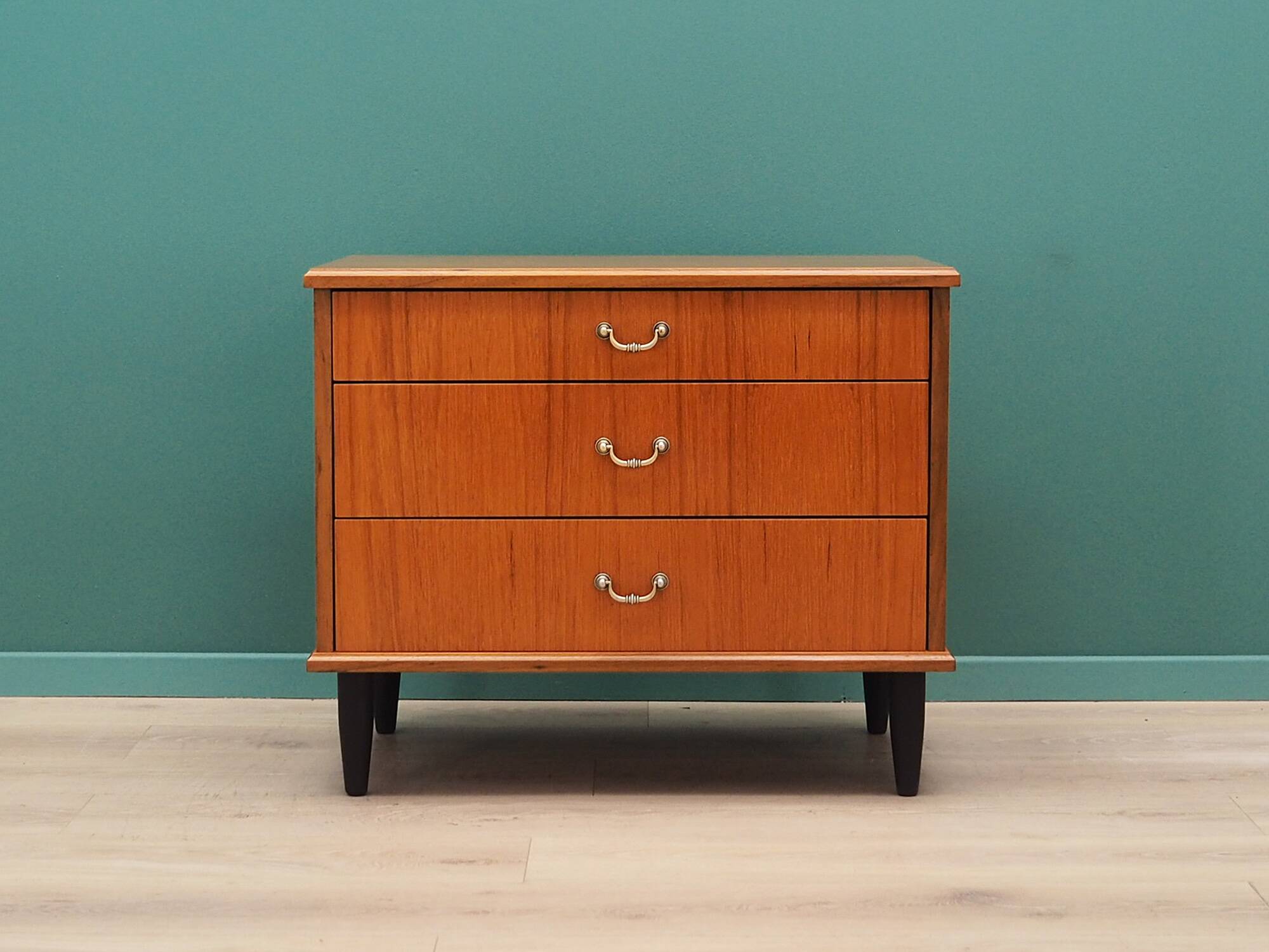 Teak chest of drawers, Danish design, 1960s, production: Denmark