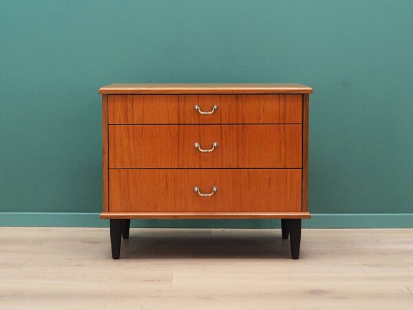 Commode en teck, design danois, années 1960
