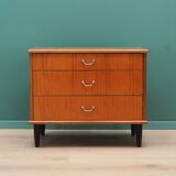 Commode en teck, design danois, années 1960