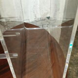 Vintage Plexiglas coffee table David Lange