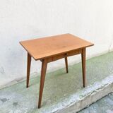 Scandinavian-style table/desk with compass legs